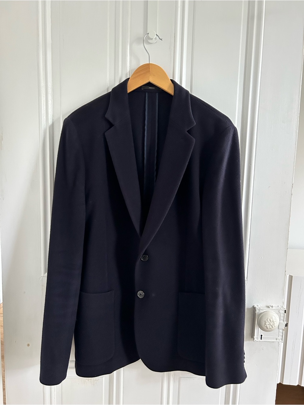 Paul Smith Dark Navy Two-Button Blazer
